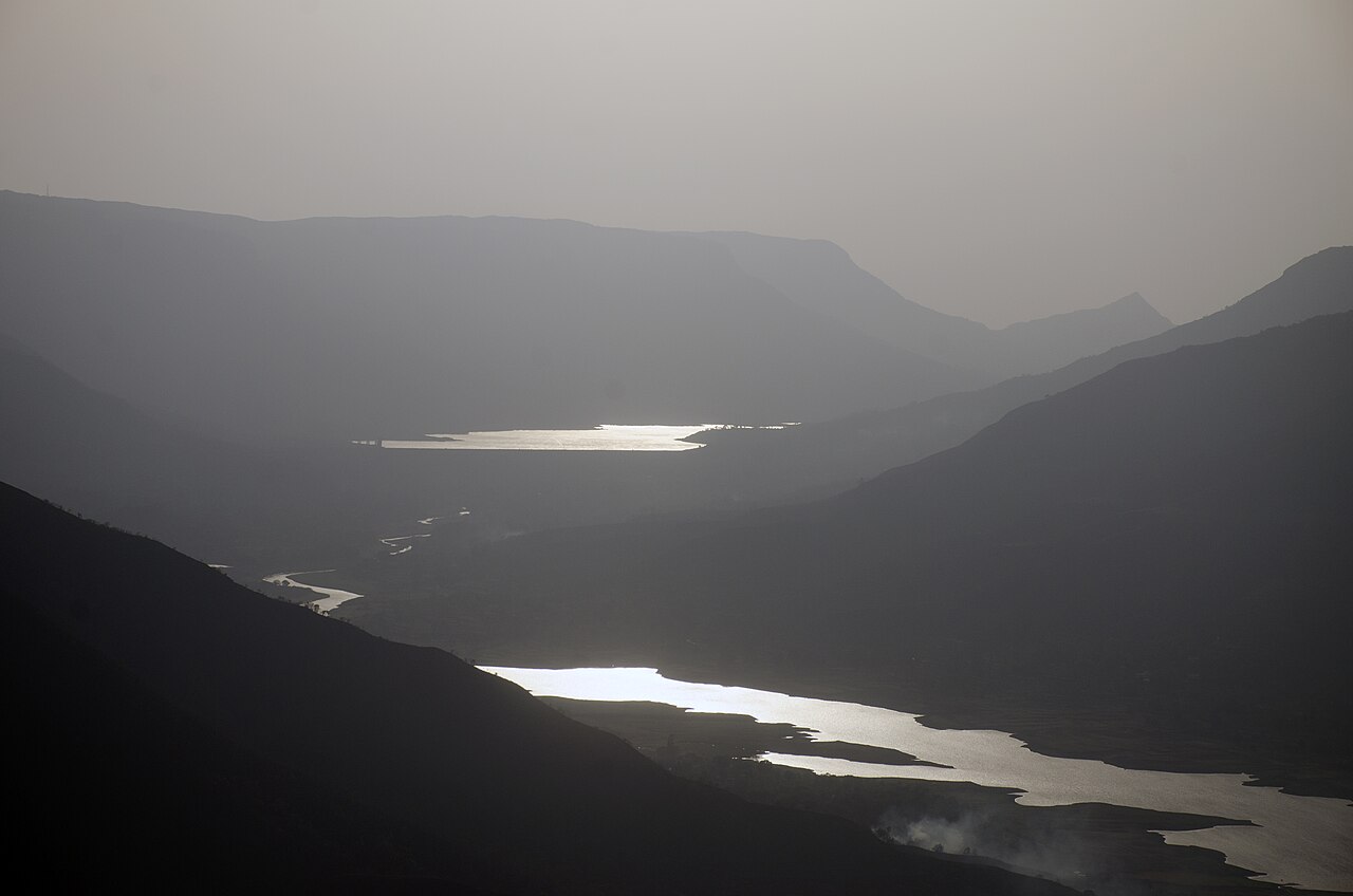 View from Sydney Point, Panchgani