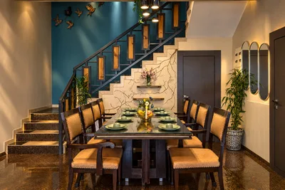 Ground floor indoor family dining