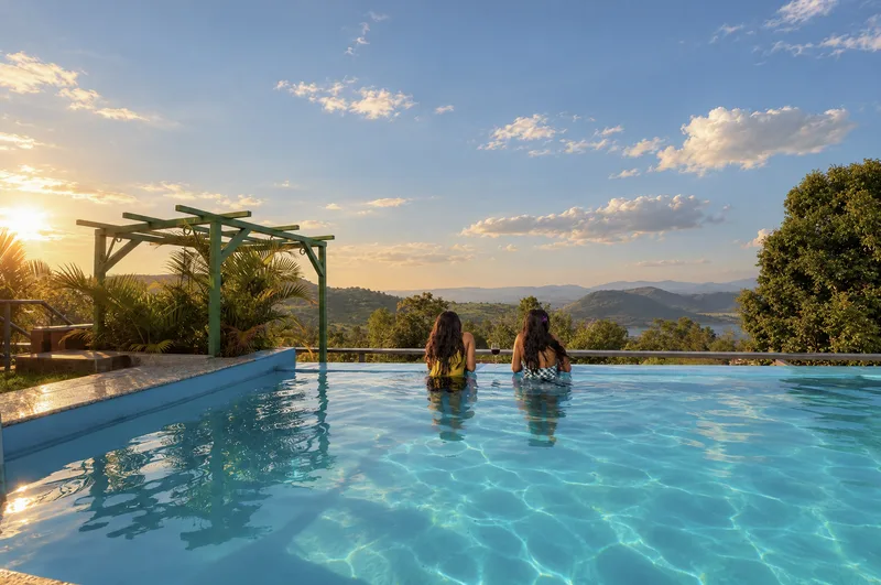 Ground Floor Infinity Pool Deck at Meraki Villa